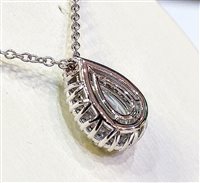 Collana Davite & Delucchi Donna in Oro bianco Acquamarina 1.60 Ct CLNM00203 - CLNM00203